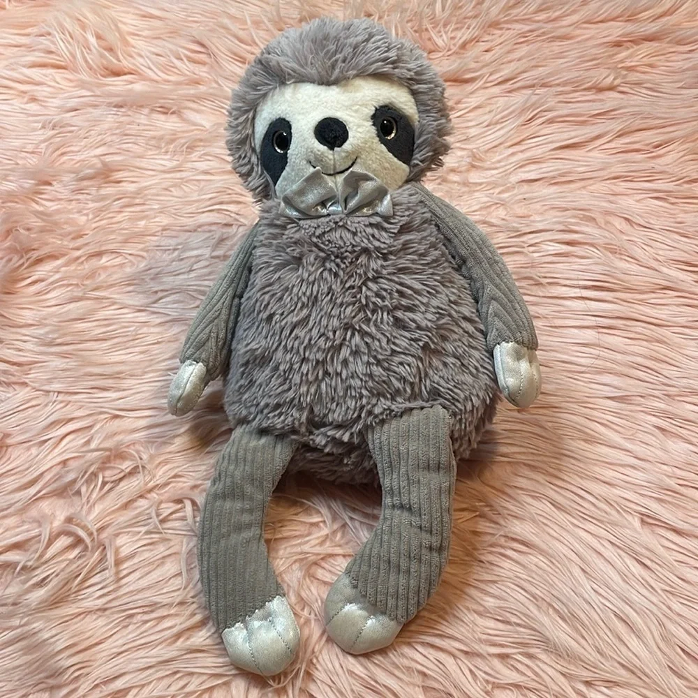 Scentsy Spiffy the Sloth Grey Scentsy Buddy Stuffed‎ Animal Plush